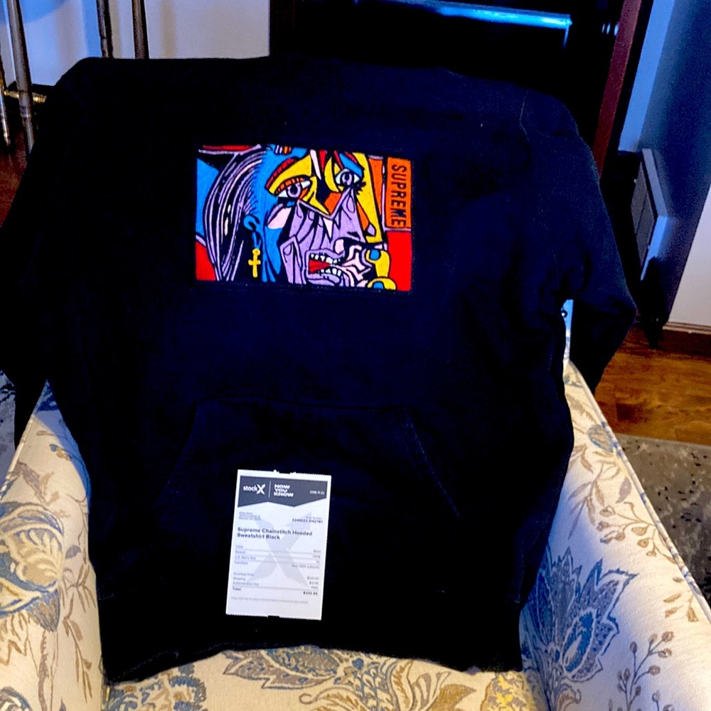 Supreme Never Worn XL Chainstitch Hoodie